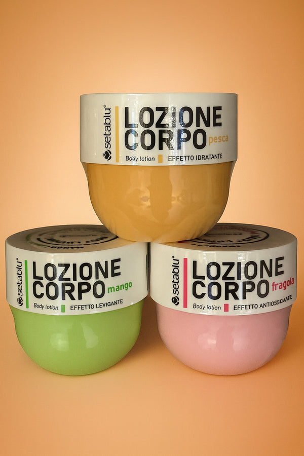 SETABLU Body Lotion – Italian Power in drei Sorten