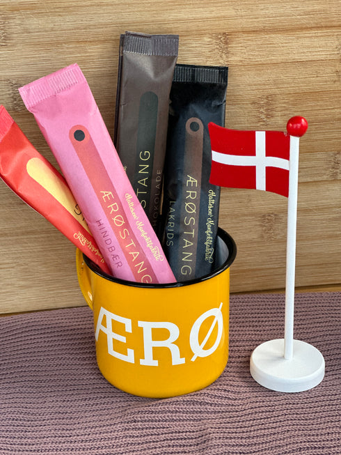 Ærøstang Lakritzstange mit Ananas Kokos – Hattesens Konfektfabrik PW157