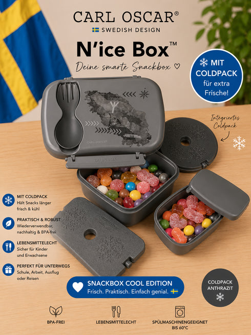 🇸🇪 Carl Oscar N’ice Box Candy Edition Anthrazit 🍬❄️