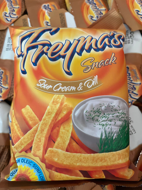 Chips sour cream und dill