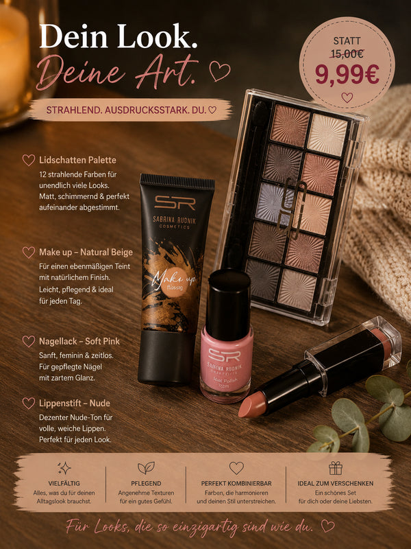 💄✨ Beauty Ritual Set – Dein Glow für jeden Tag ✨💄