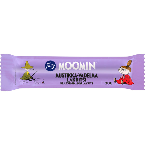 🇫🇮 Moomin Blaubeere-Himbeere Lakritz 20g
