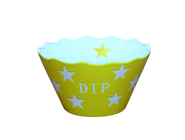 🇩🇰 Happy dip Schale gelb Krasilnikoff