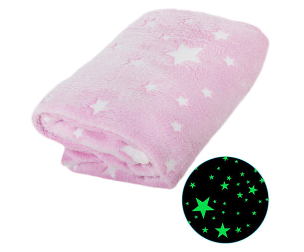 Weich leuchtende Tagesdecke 150x180 in rosa