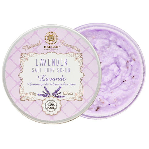 🇱🇻 Körper Salz Peeling Lavendel - Saltscrub