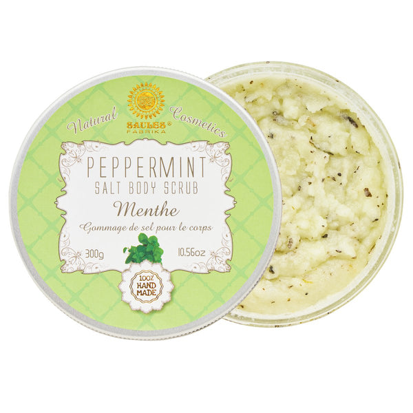 🇱🇻 Körper Salz Peeling Minze - Saltscrub