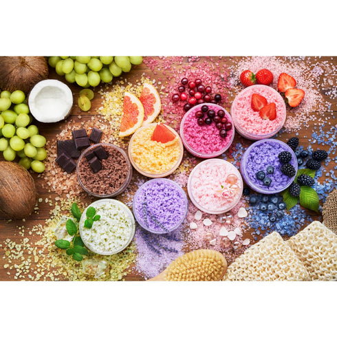 🇱🇻 Körper Salz Peeling Minze - Saltscrub