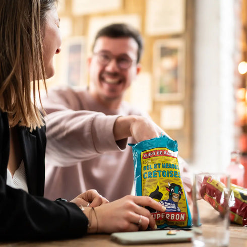 Kretische Kräuterchips