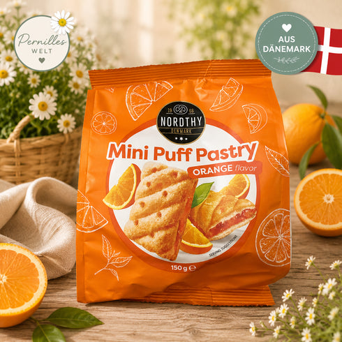 Nordthy Mini Puff Pastry Orange 150 g 🇩🇰