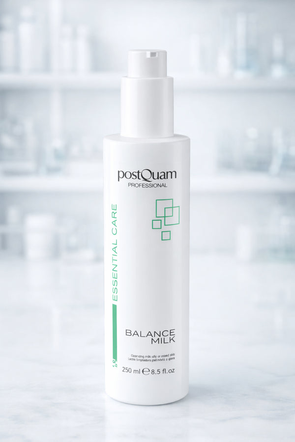 🧴PostQuam Professional – Balance Milk | Essential Care Reinigungsmilch für Mischhaut & fettige Haut – 250 ml