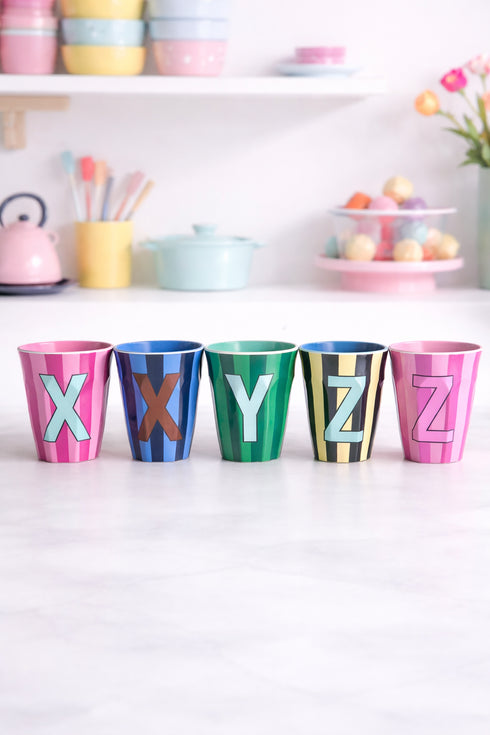 🇩🇰 Rice Becher Medium Buchstaben “X, Y & Z”