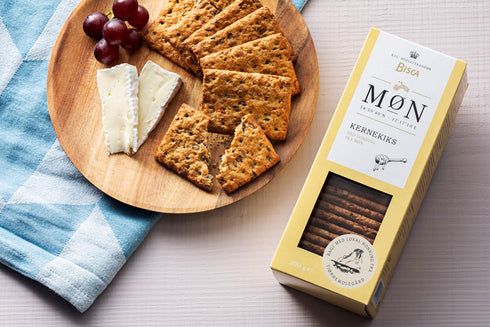 🇩🇰 Kernige Roggen Salzkekse mit Honig von der Insel Møn