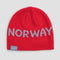 Strickmütze Aktiv Lue Norway Rot