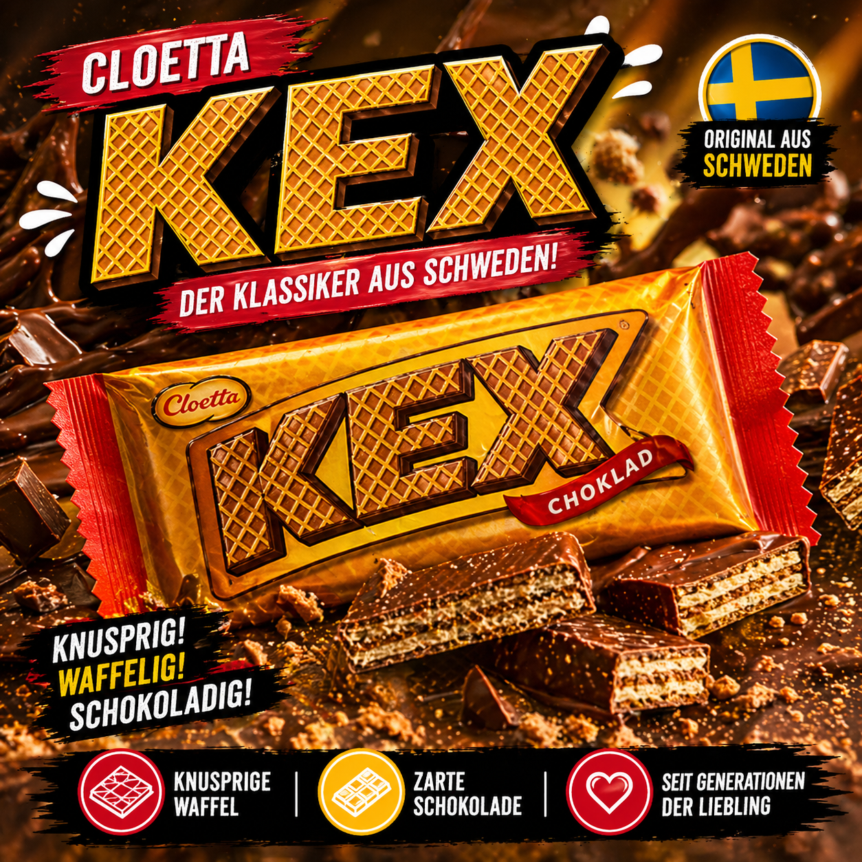 Cloetta KEX – Der schwedische Kult-Riegel