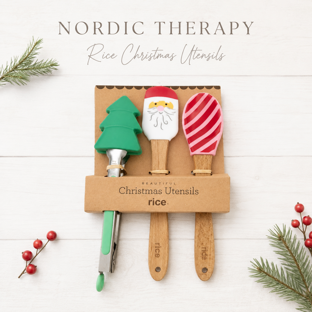 Nordic Therapy – RICE Christmas Utensils 🎄🥄