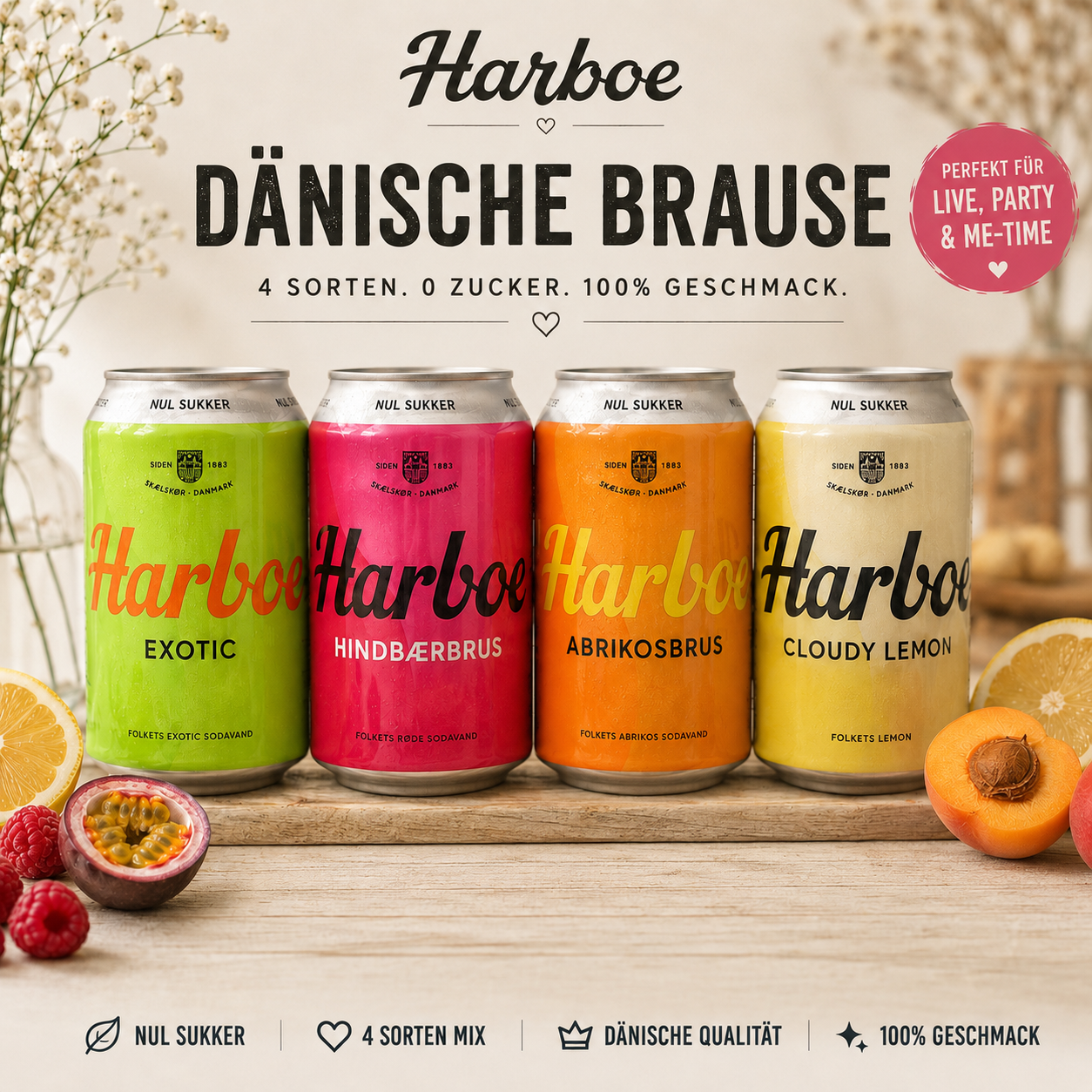 Harboe Dänische Brause – 33 cl 🇩🇰🥤
