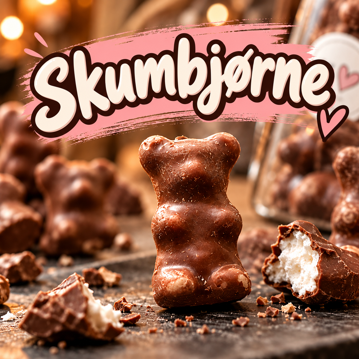 Skumbjørne – Dänische Schoko-Schaumbären