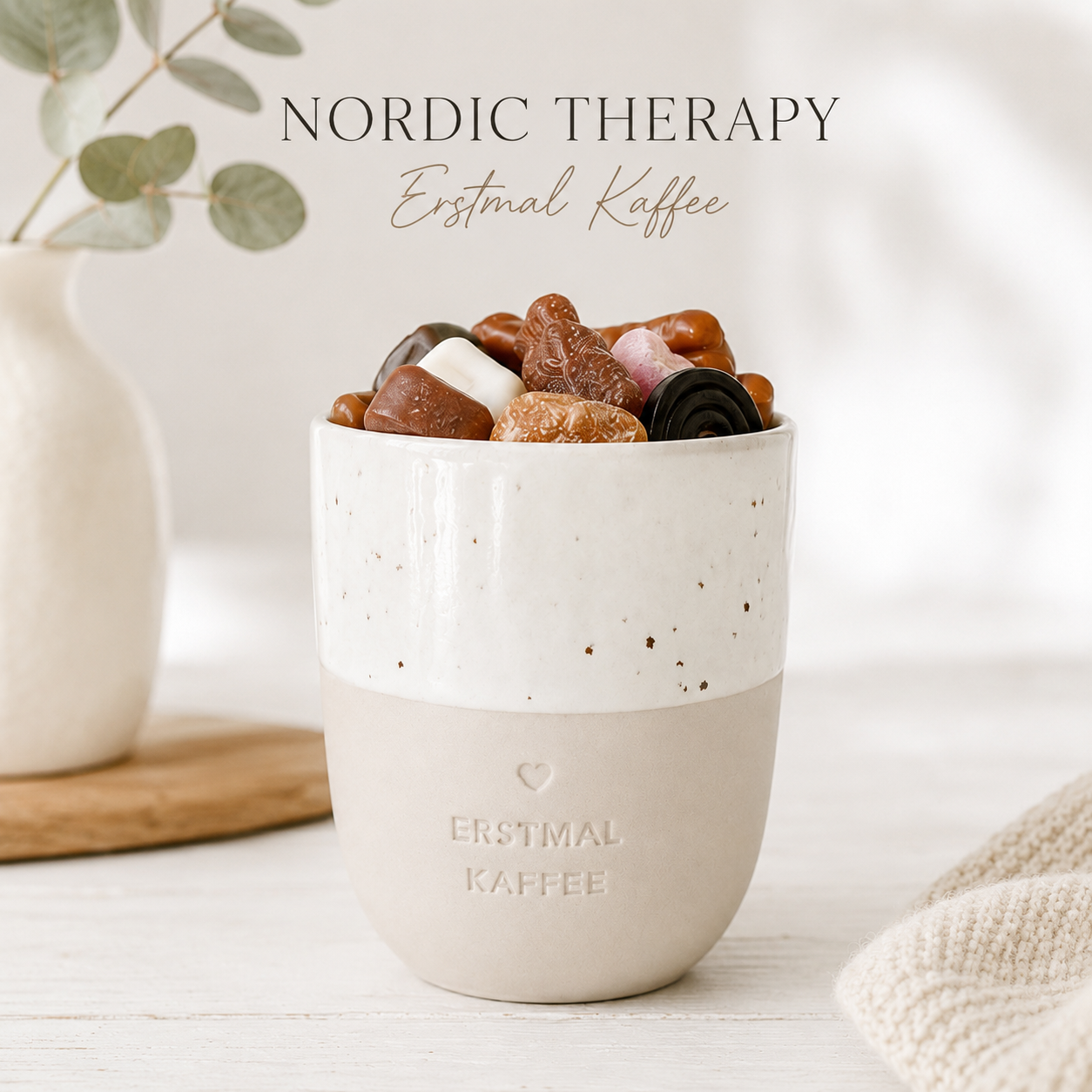 NORDIC THERAPY Candy Becher – Glücklich | Ciao Kakao | Erstmal Kaffee 🤍