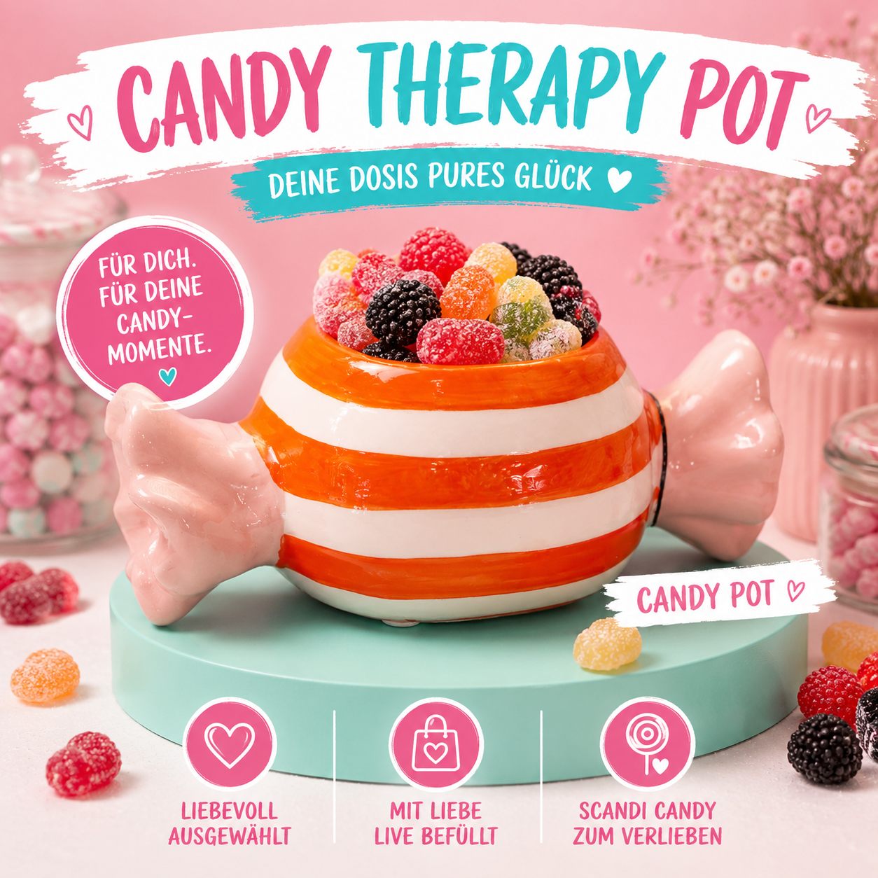 Candy Therapy – Scandi Candy Mix   Bonbon orange