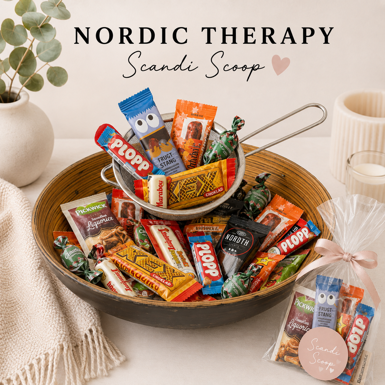 Nordic Therapy Scandi Scoop 🥄🤍 | Skandinavischer Überraschungs-Snack-Mix