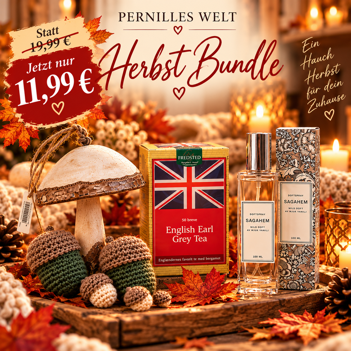 🍂 Herbst Bundle „Autumn Hygge“ – Skandinavischer Herbstzauber