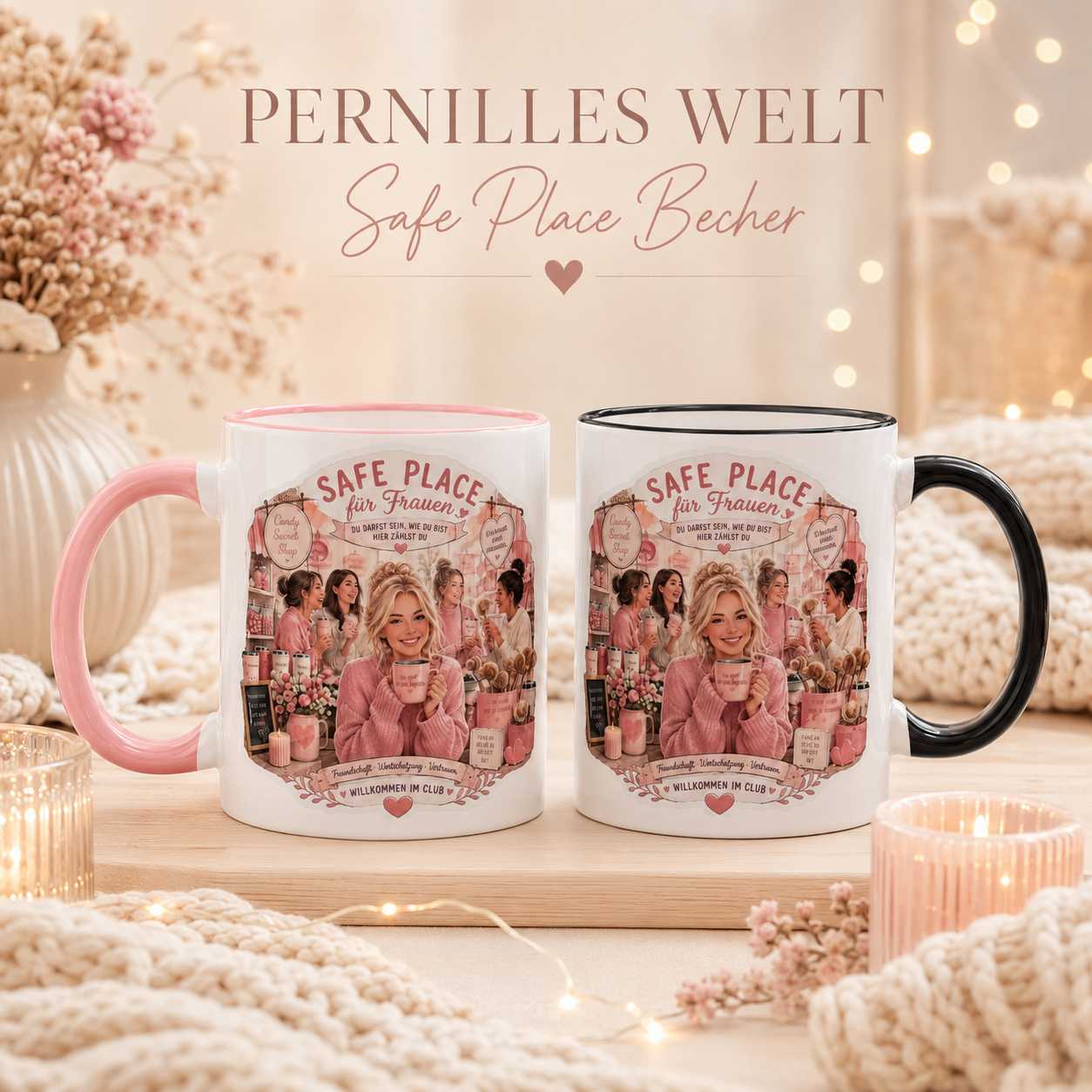 BESTIE BECHER – WOMEN SUPPORT WOMEN 💖👑