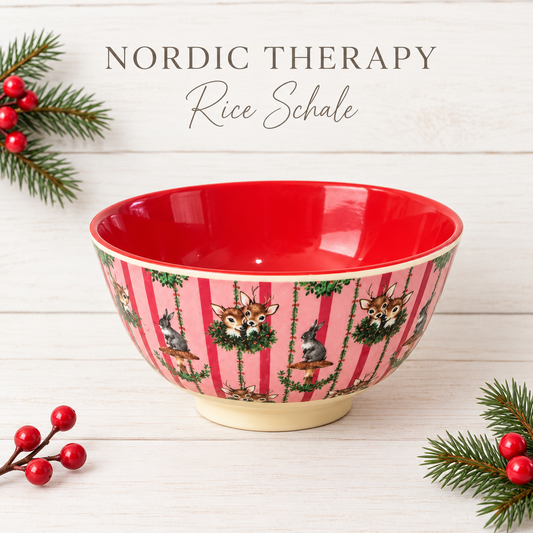 RICE Christmas Schale „Forest Friends“ 🎄🦌🐇