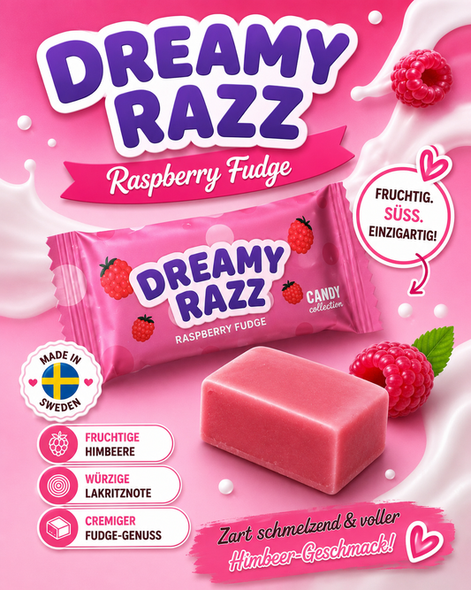 Dreamy Razz Raspberry Fudge