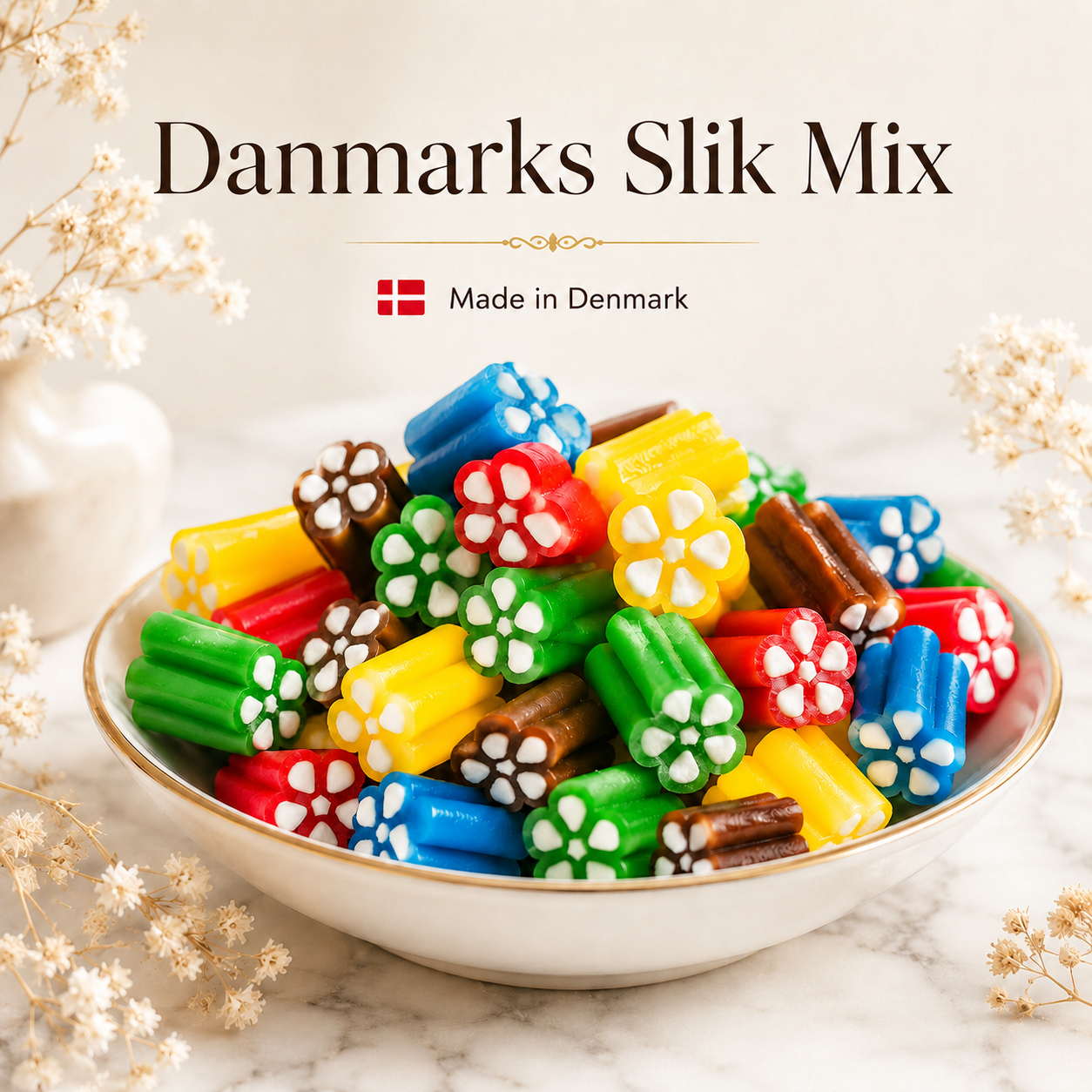 🍬 Nordthy Slik Mix – Bunte Fruchtgummi Mischung