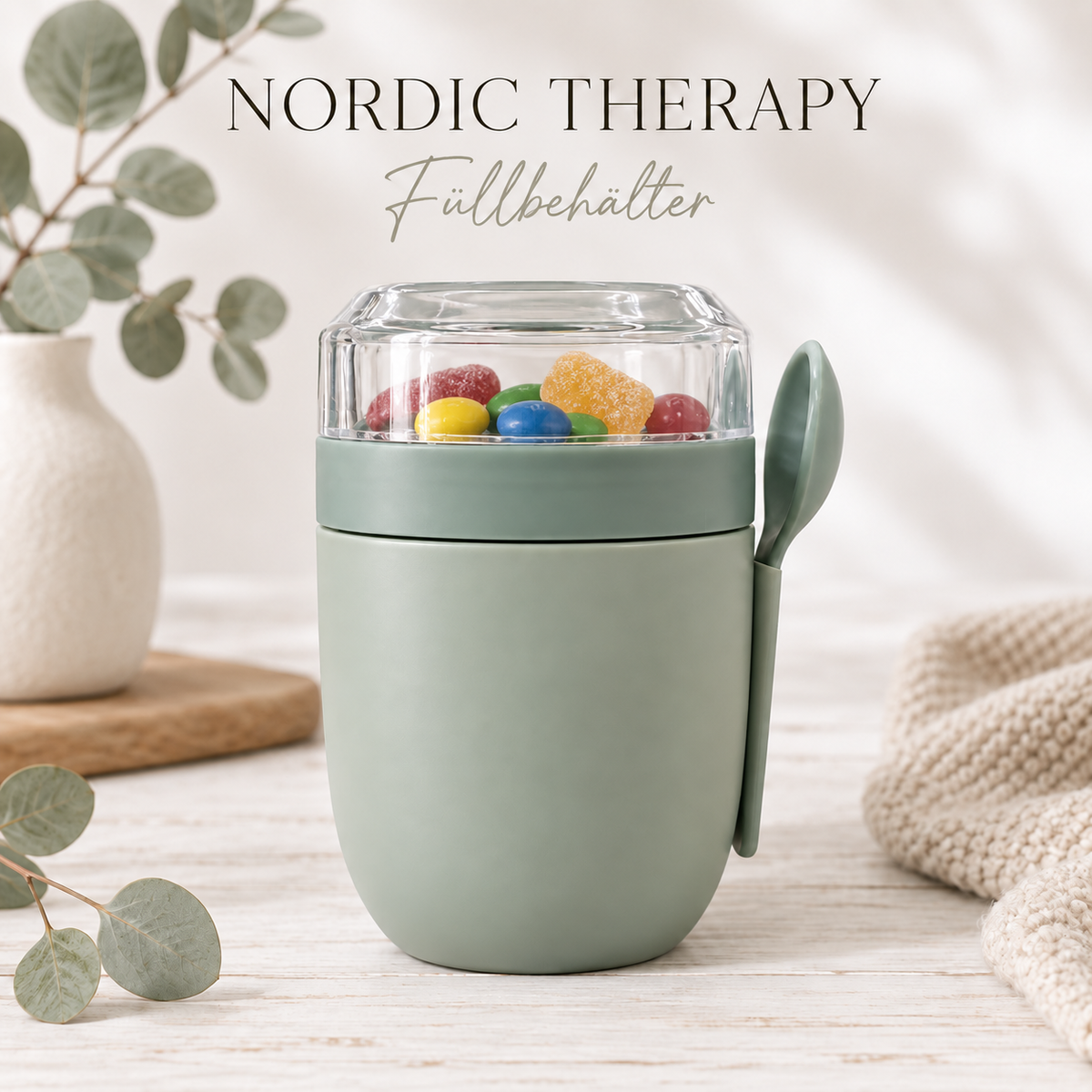 Nordic Therapy Füllbehälter mit Candy-Füllung 🍬 Minze