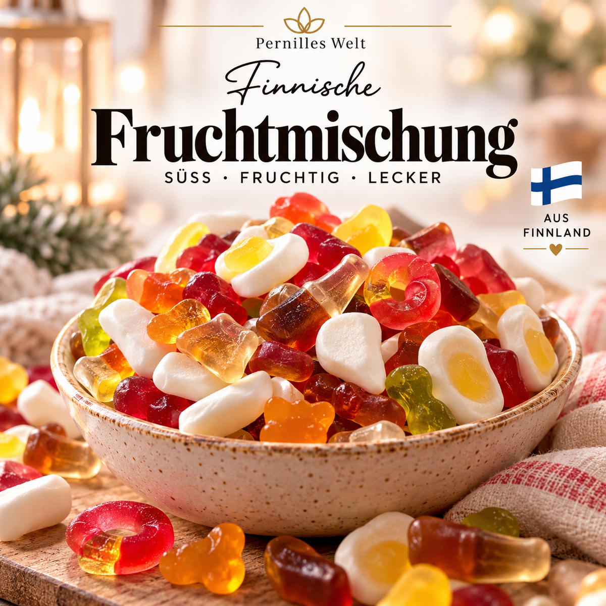 P&M Partymix – Finnische Fruchtgummi-Mischung 🇫🇮
