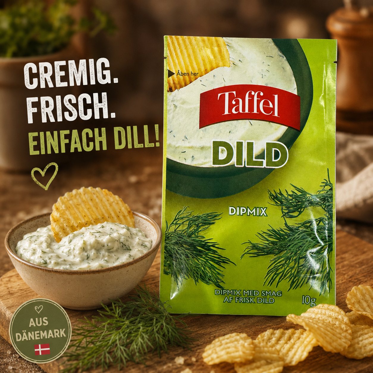 🇩🇰 Taffel Dipmix aus Dänemark