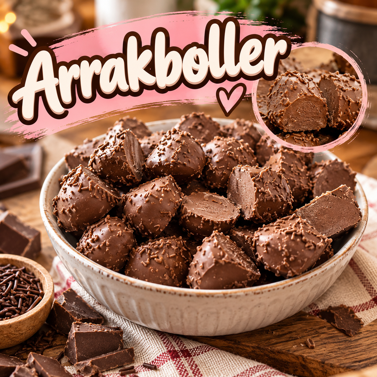 Mormor Lisas Arrakboll – Schwedische Schokokugeln mit Arrakgeschmack 🇸🇪