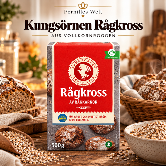 Kungsörnen Rågkross – geschroteter Vollkornroggen 🇸🇪🌾