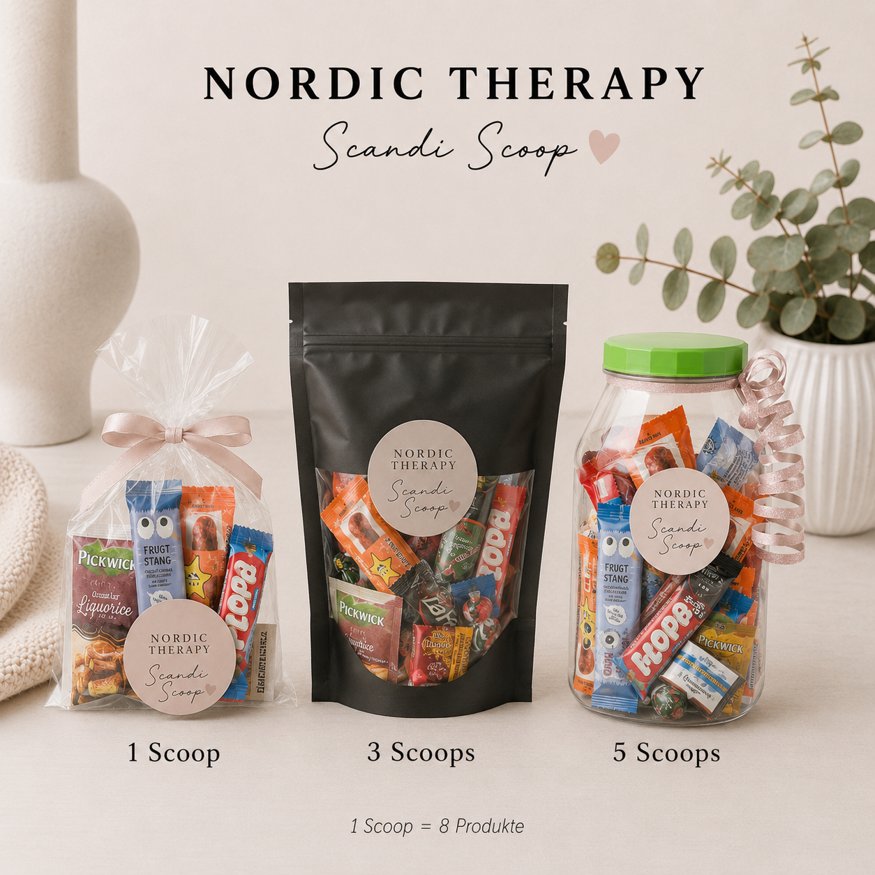 Nordic Therapy Scandi Scoop 🥄🤍 | Skandinavischer Überraschungs-Snack-Mix