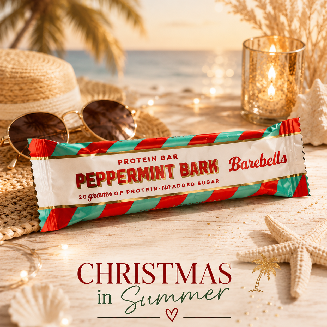 Barebells Peppermint Bark Protein Bar – Limited Edition 🎄🌴