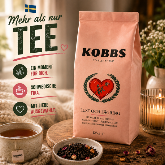 KOBBS Lust och Fägring – Schwedischer Premium-Tee 🇸🇪☕
