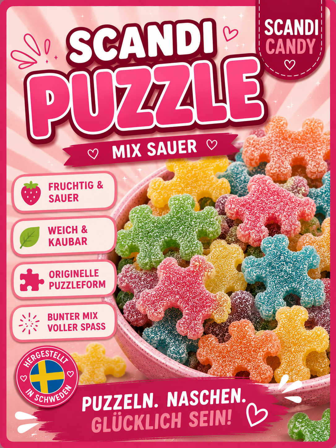 🧩 Scandi Puzzle Mix Sauer