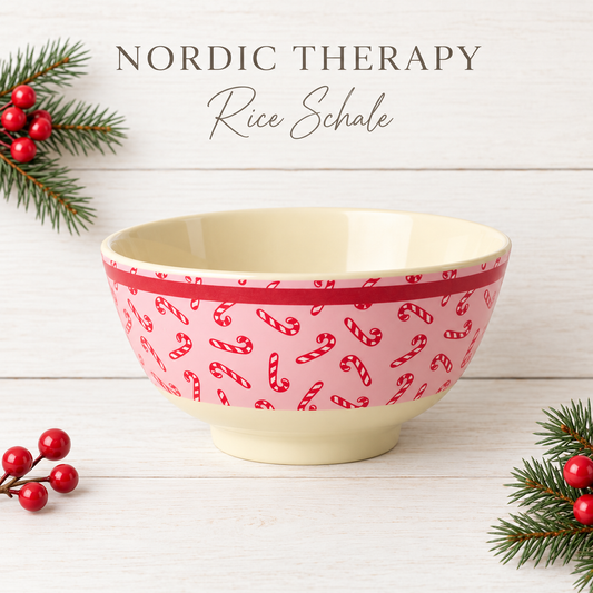 RICE Christmas Schale „Candy Cane“ 🎄🍭