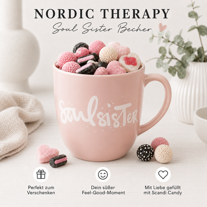 NORDIC THERAPY Candy Becher 🍬🩷🖤
Soul Sister oder Soul Mate