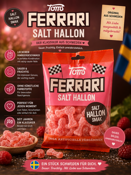 Toms Ferrari Salt Hallon 🇸🇪🍓