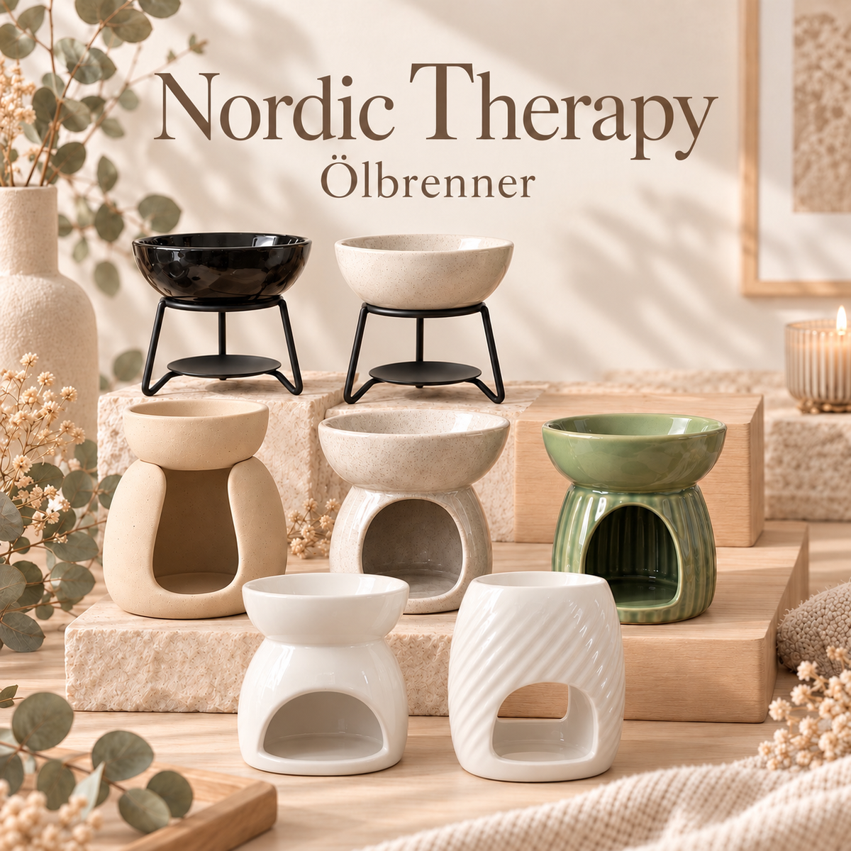 Nordic Therapy Ölbrenner – verschiedene Designs