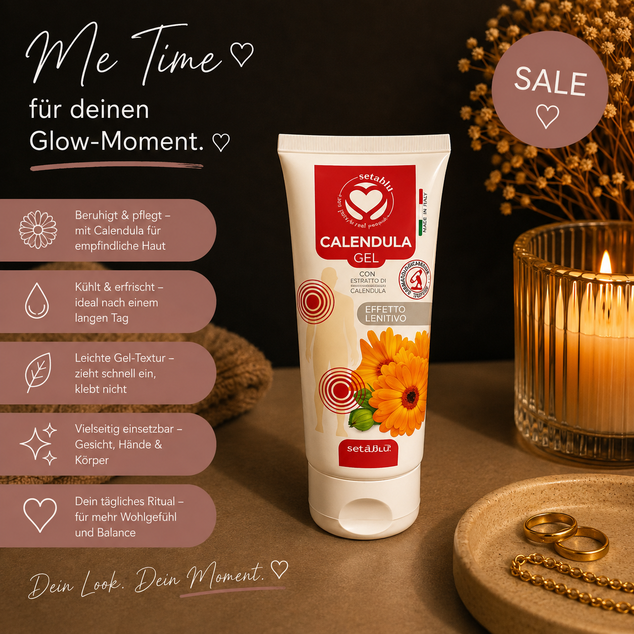 🌼 Setablu Calendula Gel – 100 ml