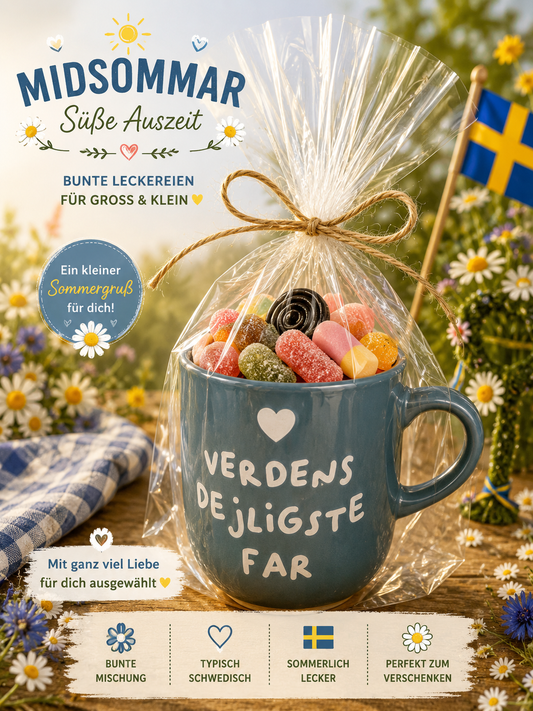 🌼 De gammle Apotheke Becher mit Candyfüllung | Skandinavisches Design