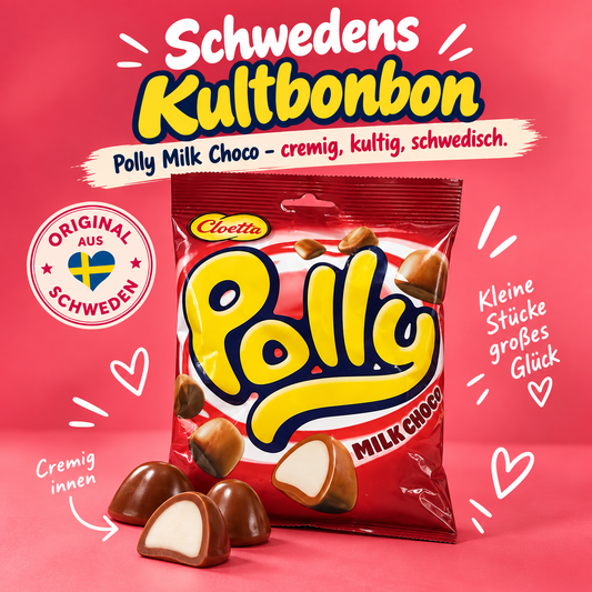 🇸🇪 Polly Milk Choco 200 g 🥰