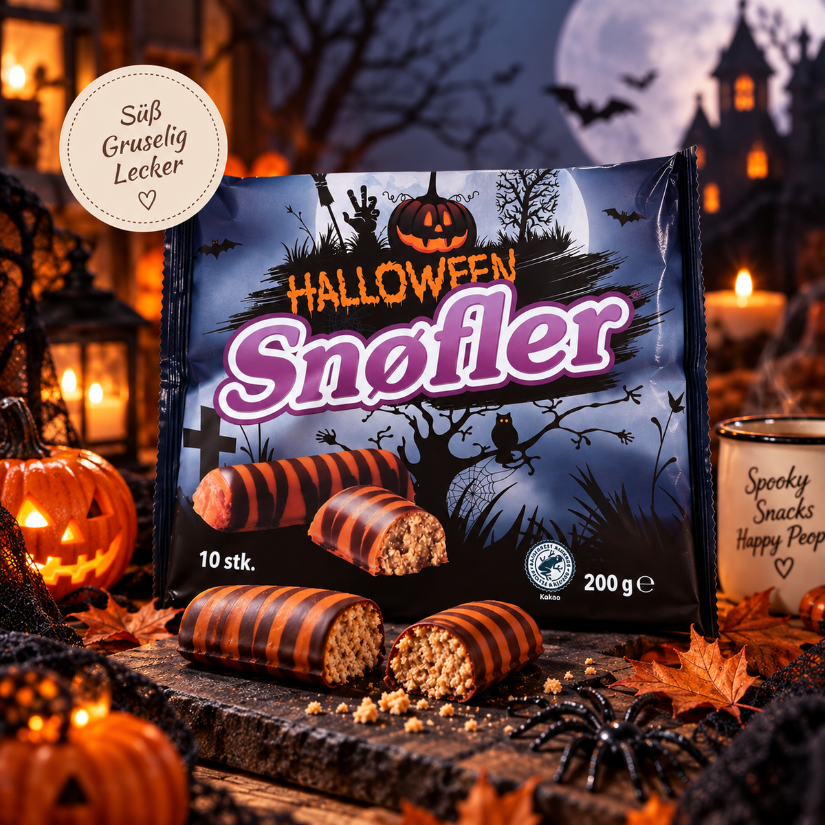 🎃 Halloween Snøfler 200 g