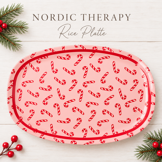 RICE Christmas Teller „Candy Cane“ 🎄🍭