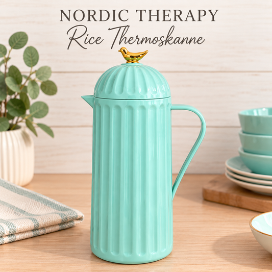 RICE Thermoskanne „Mint Bird“ 🩵🐦