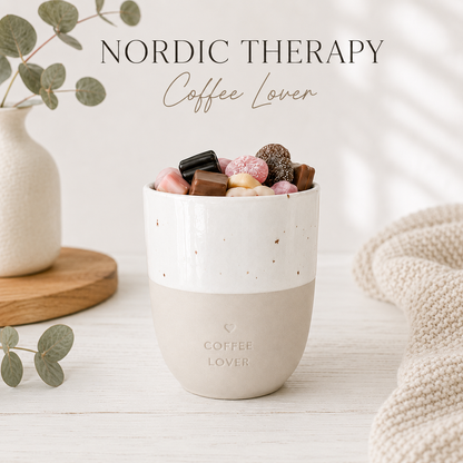 NORDIC THERAPY Candy Becher – Hello New Day | Coffee Lover | Me Time