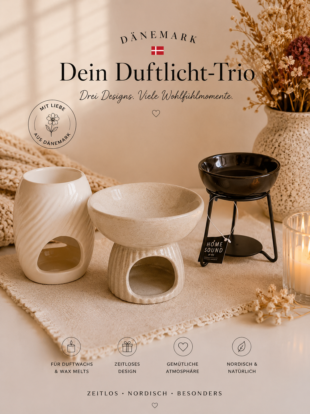 🇩🇰 Duftlicht „Nordic Glow“ – Deine kleine Hygge-Auszeit